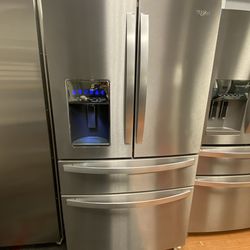 Refrigerador 36” inch Whirpool stalees stieel