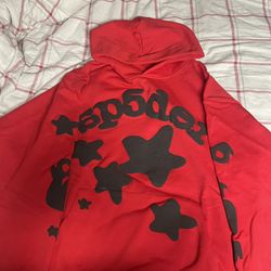 L Red Spider Hoodie 