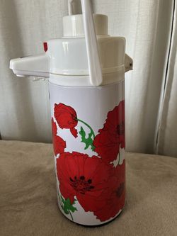 Vintage coffee pump pot/beverage dispenser