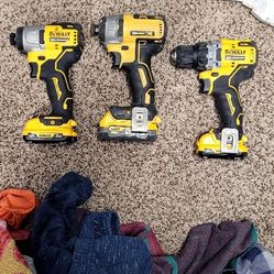 Dewalt Powertools Battery Packs Included 