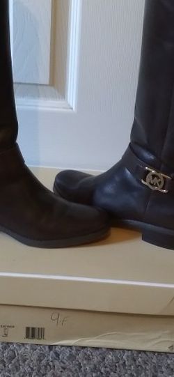 Botas Michael Kors Zize 6.5 Color Café