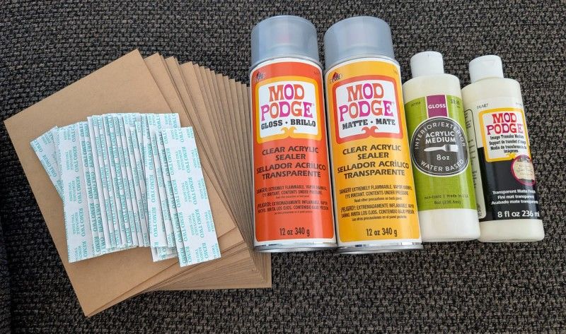 Acrylic signs, Photo Transfer Tools