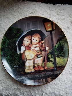 Hummel Plate. "Stormy Weather"