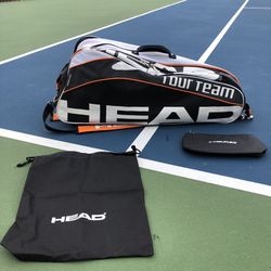 HEAD TOUR TEAM Thermal Climate Control Tennis Bag Backpack 2 Shoulder Straps CCT