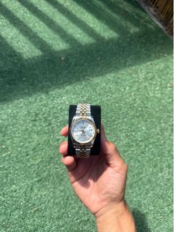 New slvr gld watch