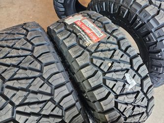 New set of tires nitto ridge grappler 35 1250 17 lt