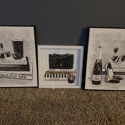 3 picture frames