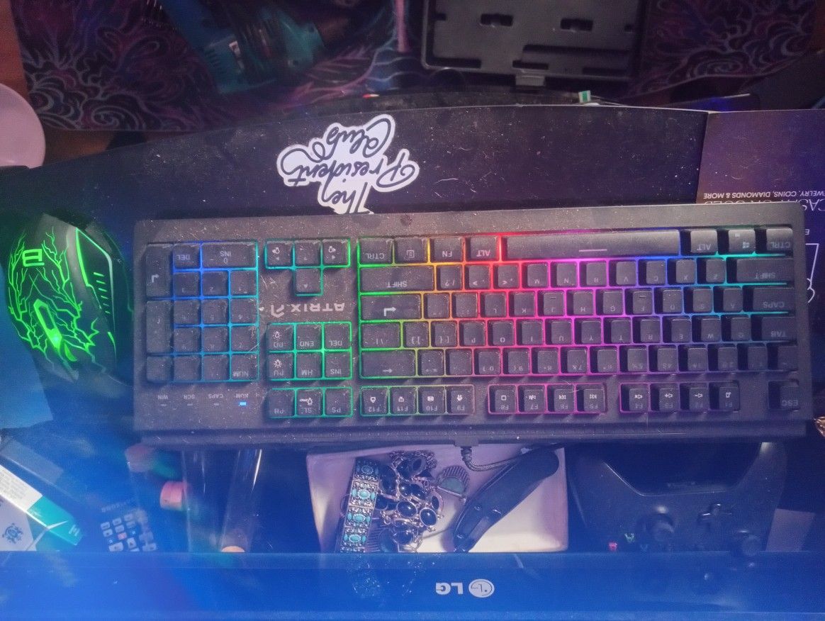 Gaming Keyboard And Mouse