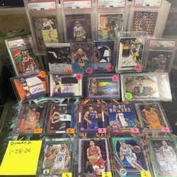 FOOTBALL/basketball/UFC Singles And Slabs 
