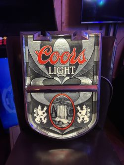 Coors Light Light Up Beer Sign