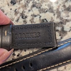 Leather Watch Band