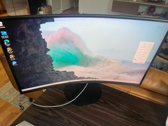 Samsung curved monitor 34 inch