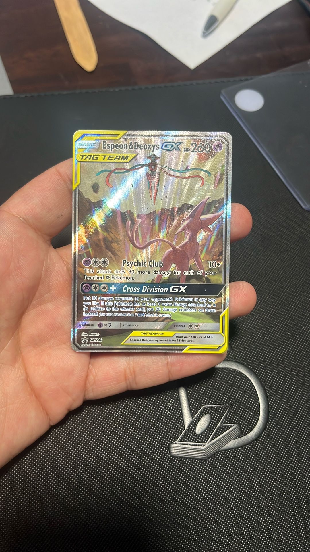 Espeon & Deoxys Tag Team GX