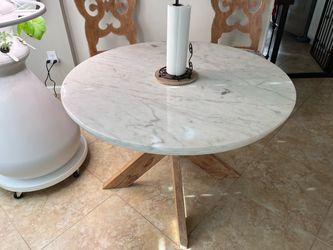 Round Marble Table by Wisteria