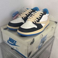 Air Jordan 1 lows Travis scott fragments 