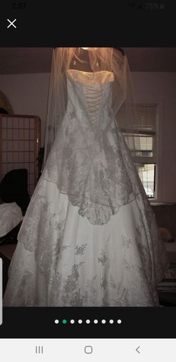 Vestido De Novia  Talla Pequeña