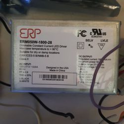 Led Power Supply Erp Erm050w-1800-28 Dimmable