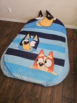 Big pillow sleep bluey