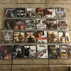 Huge PlayStation 3 Video Games PS3 Collection To Choose From