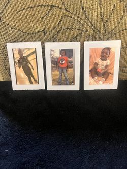 (3) Custom Photo Fridge Magnets 