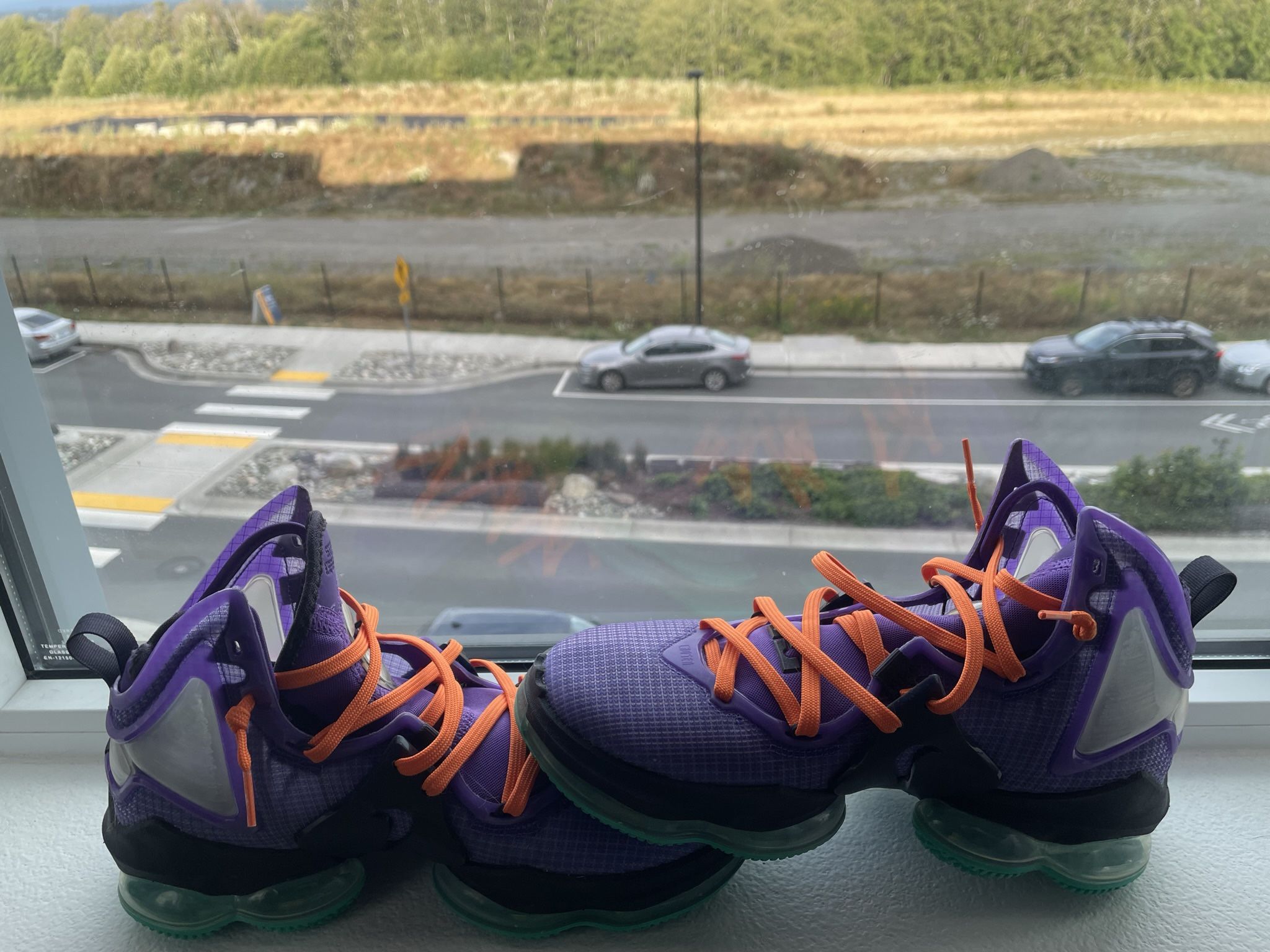 Lebron 19 Purple Teal M 9.5