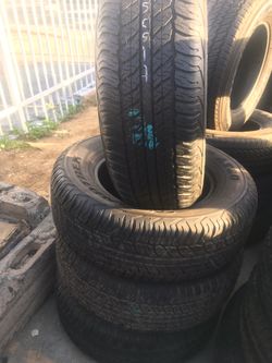 This set is new Dunlop 265/65/17