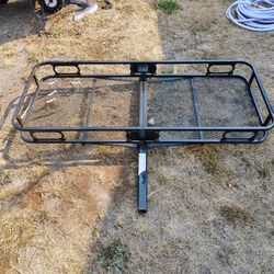 Pro Series hitch-mounted cargo carrier basket