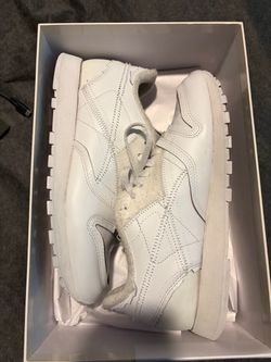 Reebok x Maison Margiela Classic white leather “Memory Of” sneakers