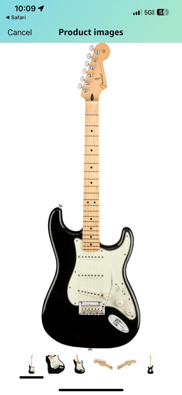 Fender electric guitar 