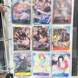 VERY RARE ONE PIECE & DRAGON BALL Z TRADING CARDS