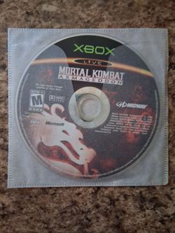 Mortal combat Armageddon xbox