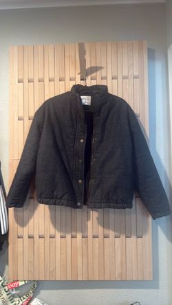 Dark grey bomber jacket small