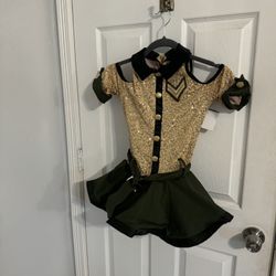 Little Girl Dance Disguise Outfit
