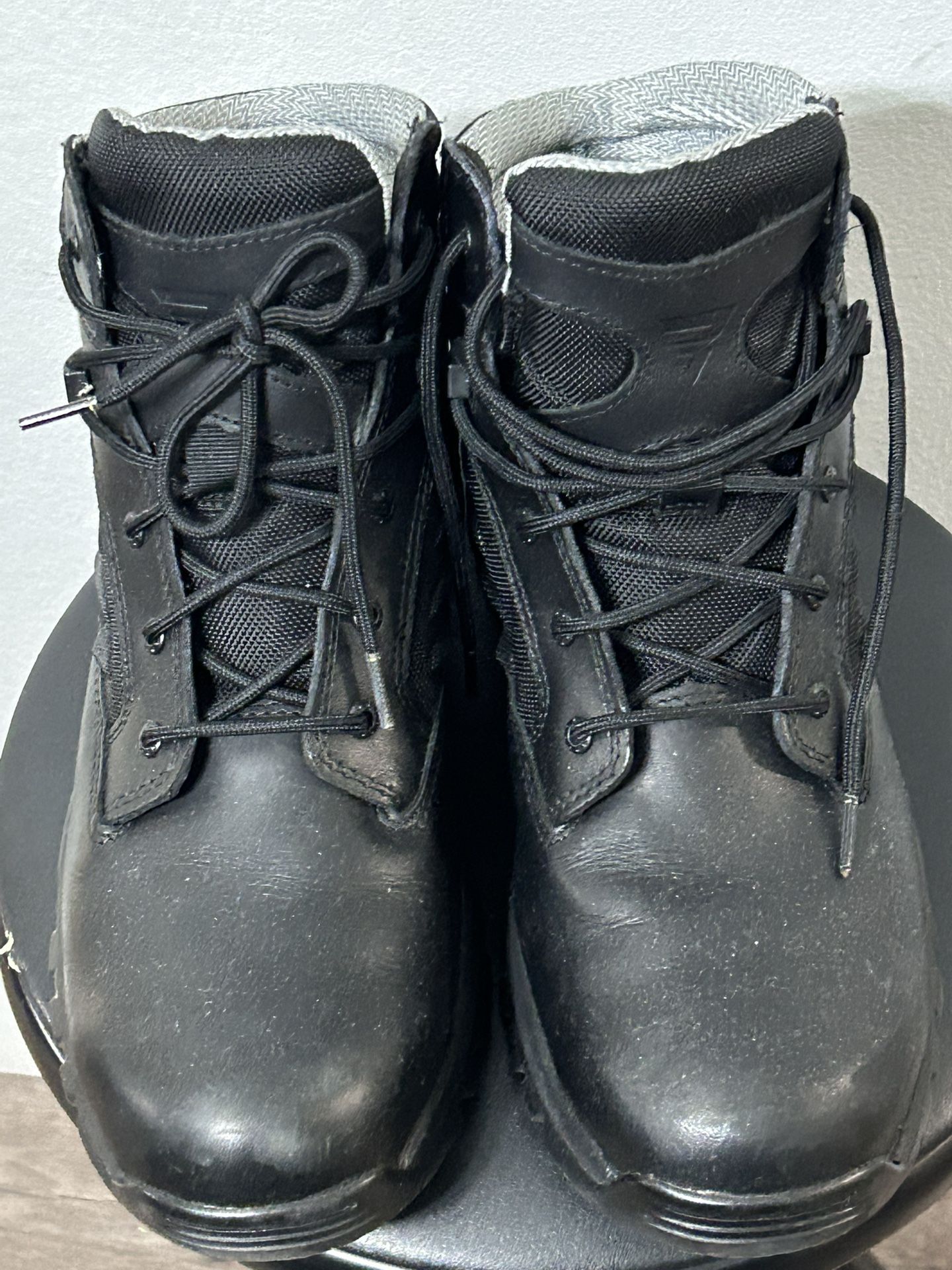 Black Polishable Boots 11.5