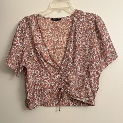Cotton On Floral Crop Top