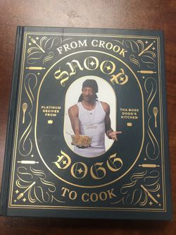 Snoop Dog cookbook