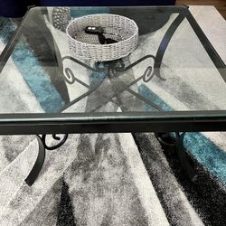 Black Iron Coffee Table (40x40x22)