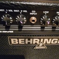 Behringer Amplifier 
