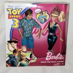 DISNEY TOY STORY 3 BARBIE AND KEN MADE FOR EACH OTHER DOLL SET