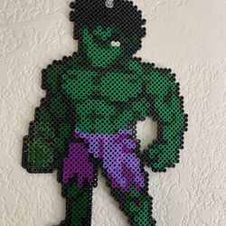 Hulk Perler Beads