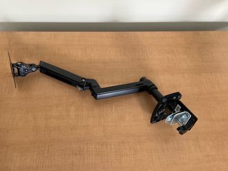 Amazon Basics Monitor Arm with Gas Spring | VESA Compatible