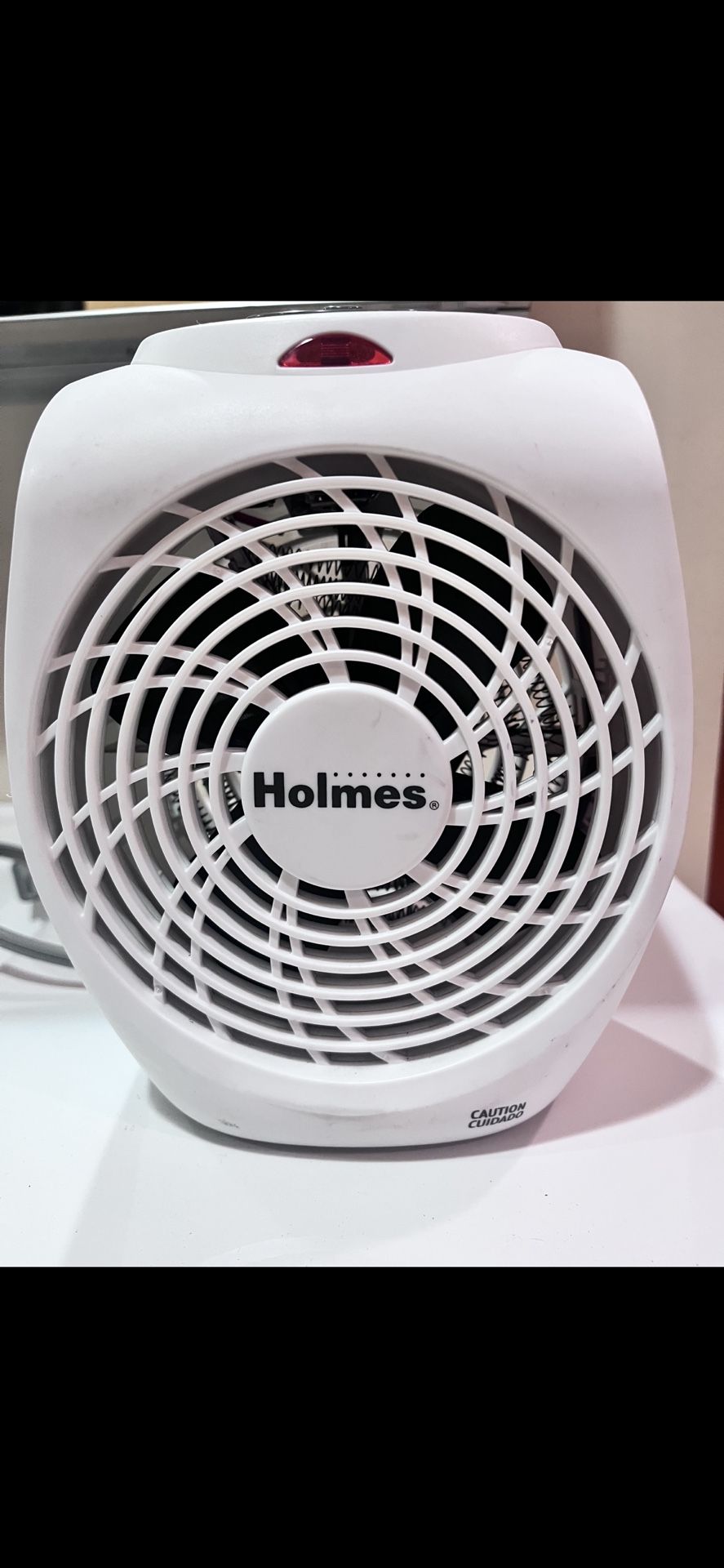 Holmes Vortex Power Compact Heater Fan - Model HFHVP3, 1200W Portable Warmer, Like New!