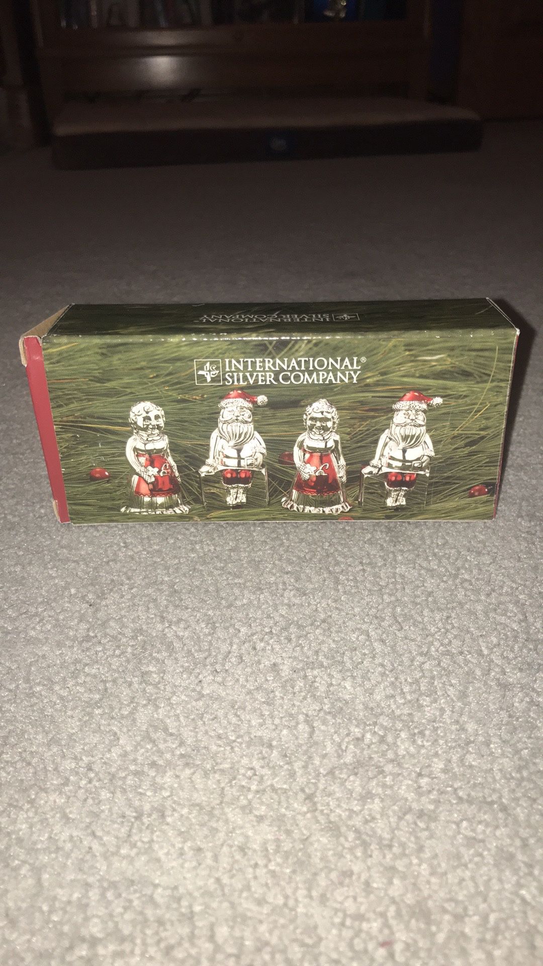 Set of 4 Christmas Salt and Pepper Shakers