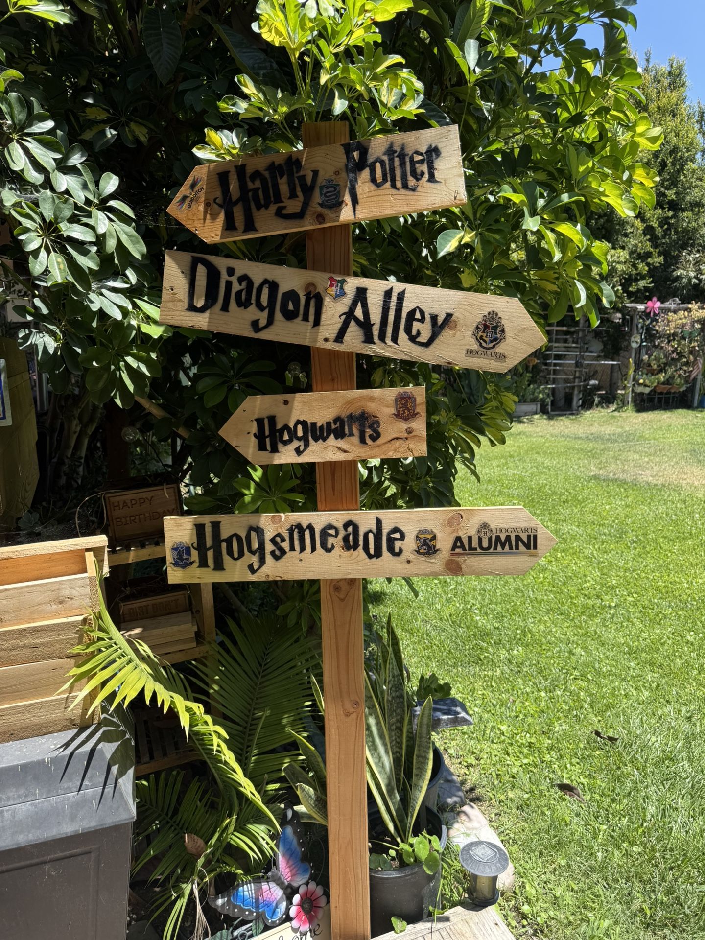 Harry Potter signs