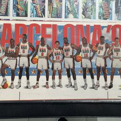 1992 Barcelona Dream Team Postcard