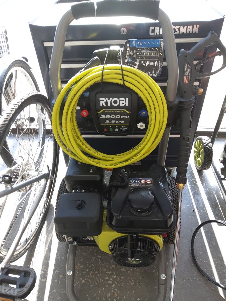 Ryobi 2900psi 2.5gpm Pressure Washer