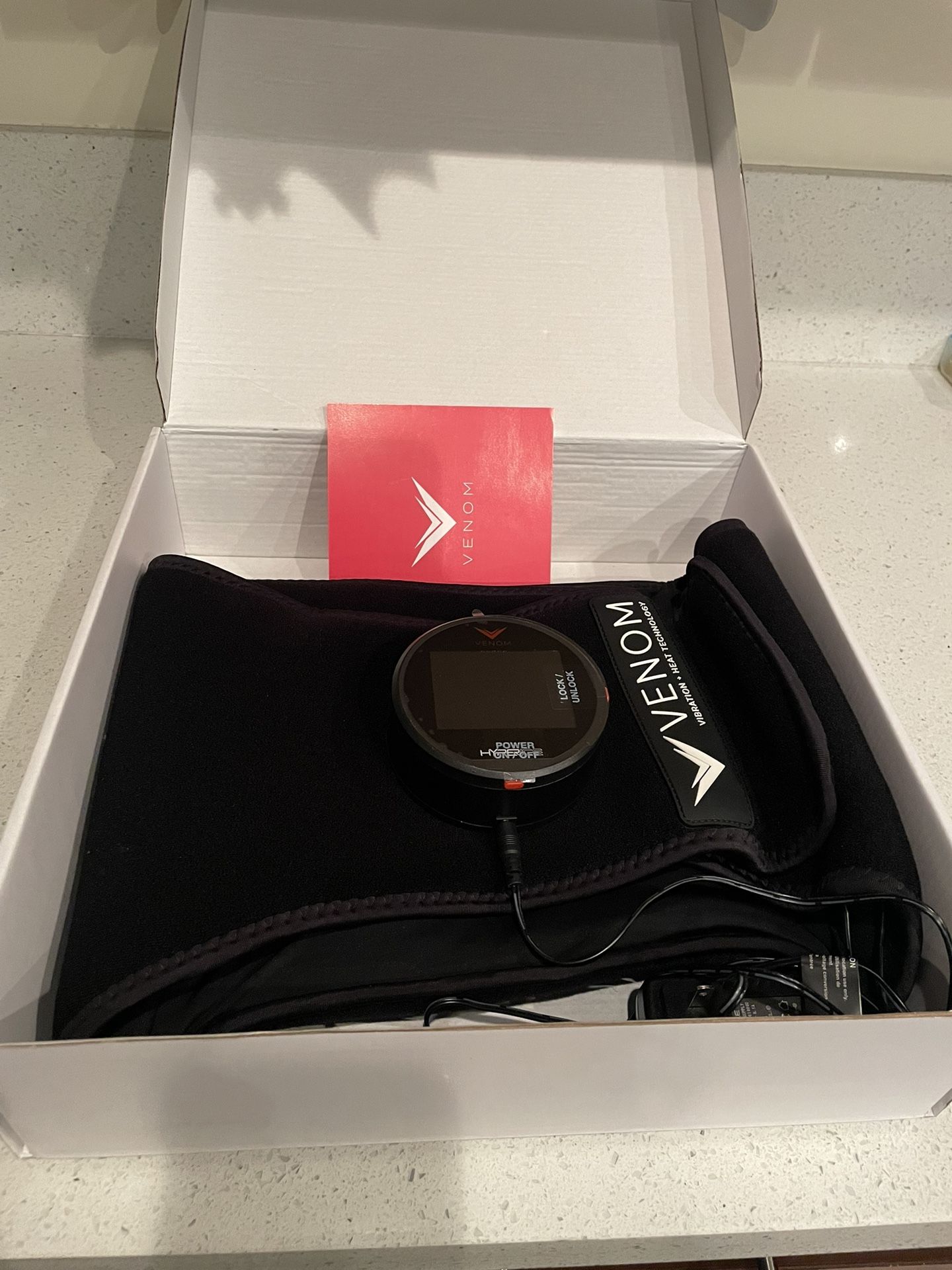 New Venom Wearable Heat & Vibration Back Device