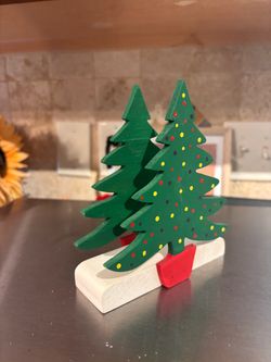 Wooden Christmas Tree Holiday Decor