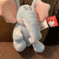 Dr Seuss Horton Hears A Who Plush Elephant Stuffed Animal Soft Toy Kohls Cares