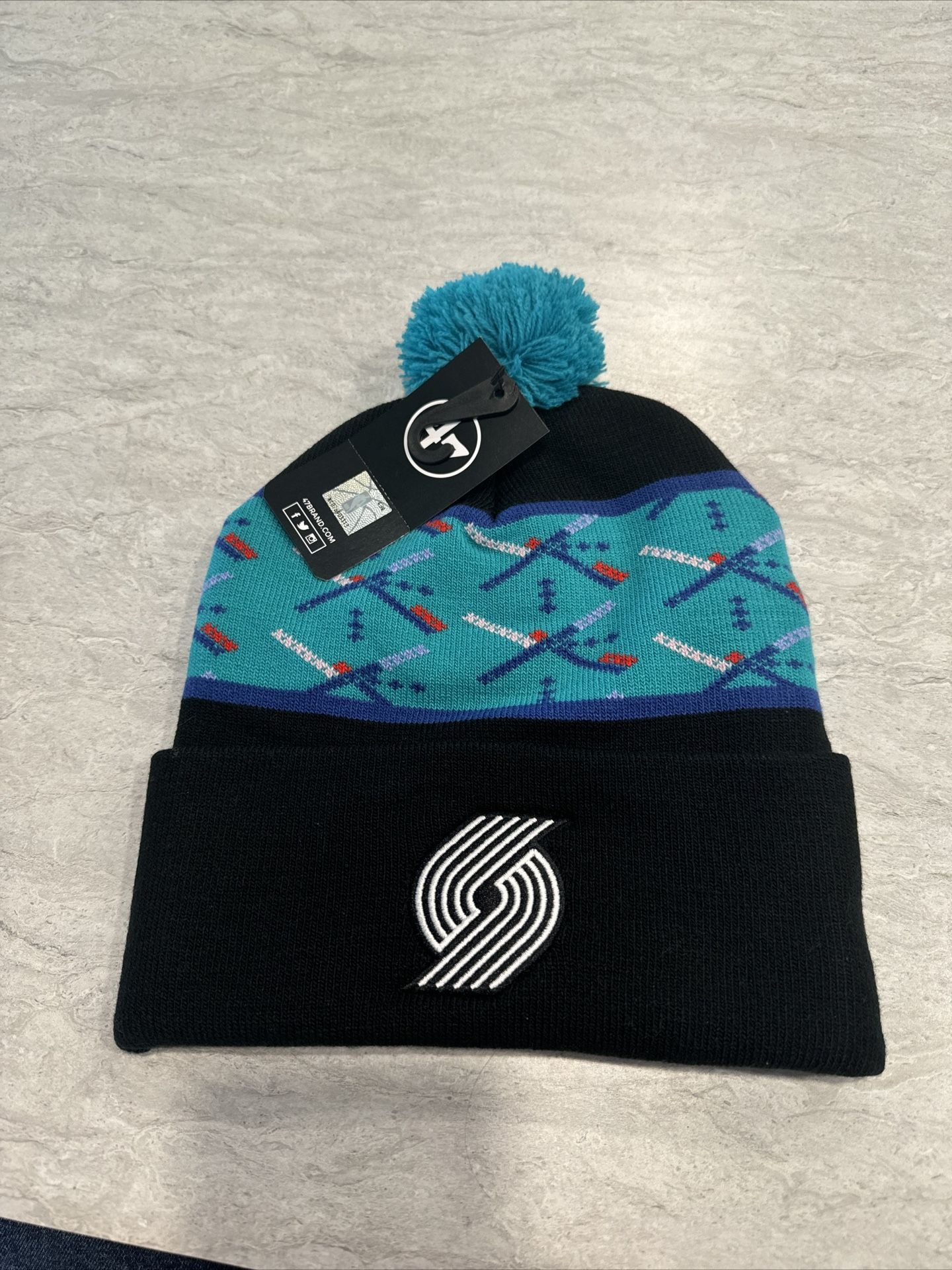 Portland Trail Blazer 47’ Beanie Pdx